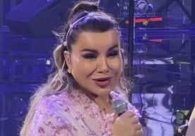 Xonanda Yulduz Usmonova konsert davomida yuzaga kelgan