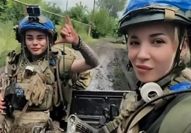 Покровскдаги вазият: рус аскарлари аёл жангчиларни асирга