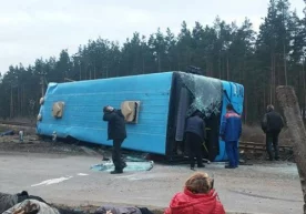 Россиянинг Владимир вилоятида поезд ва автобус иштирокида