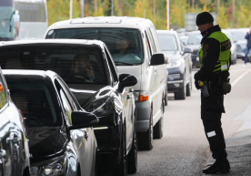 Finlyandiya va Norvegiya chegaralarida rekord darajadagi avtomobillar qayd etildi фото