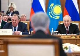 Der russische Präsident Wladimir Putin nahm am 29. Mai an