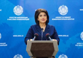 Нилуфар Жумаева АОКАда ўтказилган брифингда Оила ва