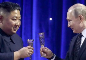 Kim Chen In va Vladimir Putin, 2019 yil “TASS” Shimoliy