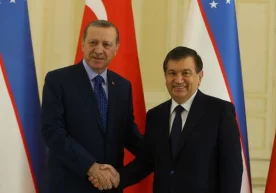 Туркия президенти Ражаб Тойиб Эрдўған Самарқандда