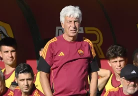 Roma head coach Gian Piero Gasperini criticized the
