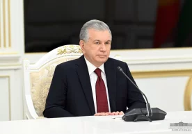 Бишкекдаги «Ала-Арча» давлат қароргоҳида Ўзбекистон