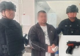 Тошкентда банкни ўмармоқчи бўлган шахс қўлга олинди фото