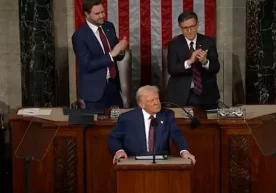 Donald Trump addressed a joint session of Congress on