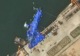 Шимолий Кореяда 21 май куни Чхонжин кемасозлик заводида