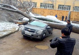 Toshkentdagi noqulay ob-havo Cobalt`ni Cabriolet`ga aylantirdi (Foto) фото