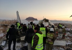 Foto: Ijtimoiy tarmoqlar Olmaotadan Nur Sultonga parvoz