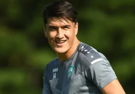 Капитан сборной Узбекистана, мастер атаки Элдор Шомуродов