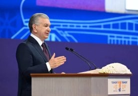 Тошкент халқаро инвестиция форуми доирасида нутқ сўзлаган