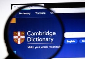 The prestigious British Cambridge Dictionary published the