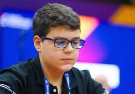 14 yoshli turk shaxmat isteʼdodi Yagiz Kaan Erdogmush