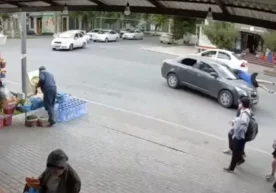 Фото: Видеодан кадр 29 апрел куни Самарқанд шаҳрида Cobalt