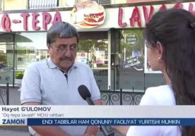 «Oqtepa lavash» ovqatlanish tarmog‘i barcha filiallarini