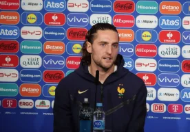 Франсиялик ярим ҳимоячи Адриен Рабио 16-октябр куни