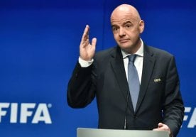 ФИФА президенти Жанни Инфантино Исроил терма жамоалари