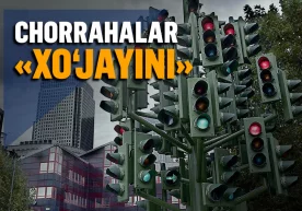 Фото: Kun.uz Дунёдаги илк светофор автомобиллар ҳаракатини