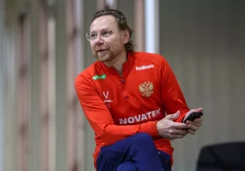 The head coach of the Russian national team, Valeriy