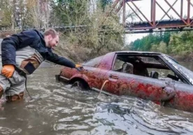 Фото: Motor АҚШнинг Портленд шаҳрида ғаввослар йигити