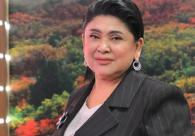 Singer Dilfuza Ismoilova, during her interview in the