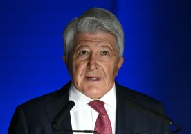 Atletico Madrid Präsident Enrique Cerezo kündigte vor dem