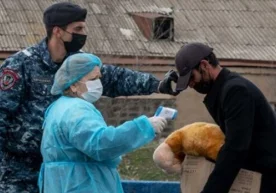 Фото: Sputnik Арманистонда коронавирус пандемияси билан