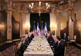 АҚШ президенти Доналд Трамп Исроил бош вазири Бинямин