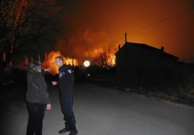 Fransiya janubi-sharqidagi gaz ballonlari omborida