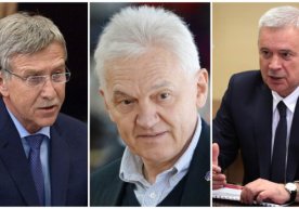Леонид Михельсон, Геннадий Тимченко ва Вагит Алекперов