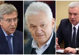 Леонид Михельсон, Геннадий Тимченко ва Вагит Алекперов