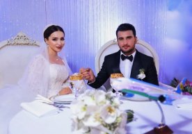 Шаҳзода ва Маратнинг самовий тўйидан фотосуратлар фото