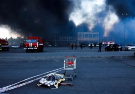 Rossiya Xarkovdagi gipermarketga zarba berdi, 15 kishi halok bo‘ldi (foto) фото