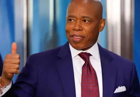 Нью-Йорк шаҳри амалдаги мэри Эрик Адамс беш кунлик сафар