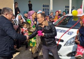 Chiroqchida tugʻilgan Shavkat, Miromon va Mirziyolarning otasiga Spark berildi (foto) фото