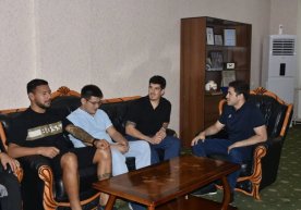 Foto: “Nasaf” Qarshining “Nasaf” jamoasi argentinalik