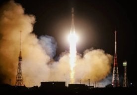 Бойконур космодромидан Россиянинг "Прогресс