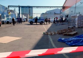 Санкт-Петербургдаги бозорда травматик қурол ишлатиш ҳолати