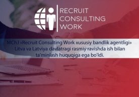 “Recruit Consulting Work Xususiy Bandlik Agentligi” МЧЖ мансабдор шахсларидан жабр кўрган фуқароларга етказилган зарар пулларини қайтариш бошланди фото