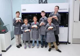 Германиядаги «Кидзания» ўйинли таълим боғида Audi