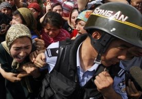 Sharqiy Turkistondagi Dabancheng lageridagi ishlagan qozoq
