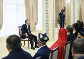 Фото: Президент матбуот хизмати Давлатимиз раҳбари Навоий