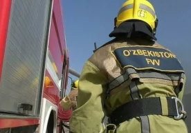 Андижон шаҳар “Жаҳон савдо комплекси”да тонгда ёнғин содир