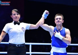 Boks. Hasanboy Do‘stmatov qozog‘istonlik raqibini mag‘lub etib, Osiyo chempioniga aylandi (video) фото