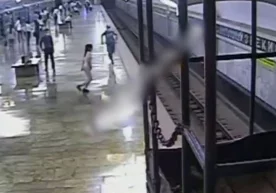 Ijtimoiy tarmoqda Toshkent metrosi bekatlaridan birida