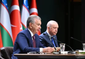 Foto: Prezident matbuot xizmati Mirziyoyev G‘azo sektorida