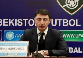 «Пахтакор» бош мураббийи Шота Арвеладзе Суперлига
