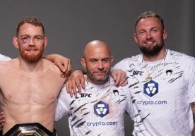 UFC чемпиони Жек Делла Маддаленанинг мураббийи Бен Виcкерс